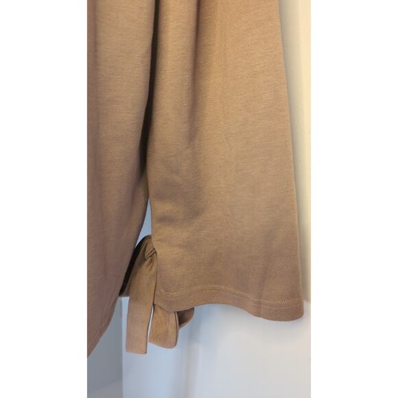 J.O.A. LA  Anthropologie long sleeve split neck sweater top M - Picture 6 of 9